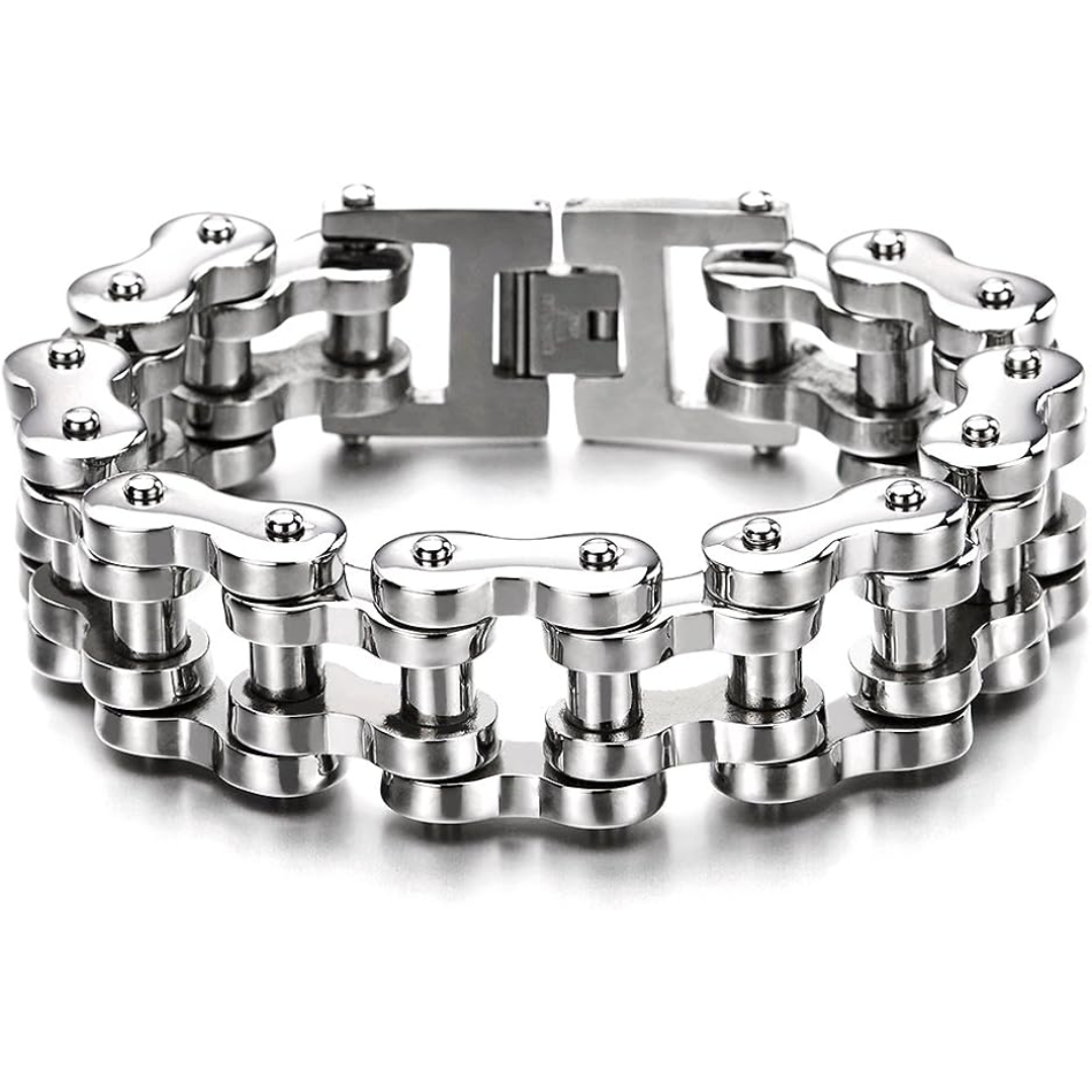 Pulsera Biker de Acero Inoxidable